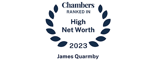 James Quarmby - Ranked in Chambers HNW 2023