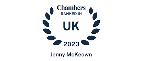 Chambers UK 2023 - Jenny McKeown - Ranked in