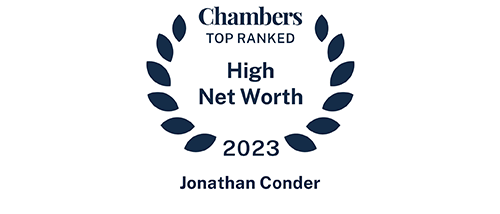 Jonathan Conder - Top Ranked in Chambers HNW 2023