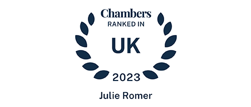 Julie Romer - Ranked in Chambers UK 2023