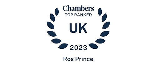 Ros Prince - Top ranked - Chambers UK 2023